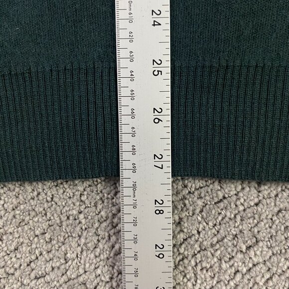 NWOT Logistik Sweater Men's XL Elbow Patch Military Commando Wool Green - Picture 6 of 6